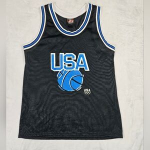 Vintage JC Penney USA Olympics Basketball Youth Jersey
